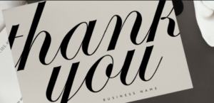 agradecimiento del feedback ugc 